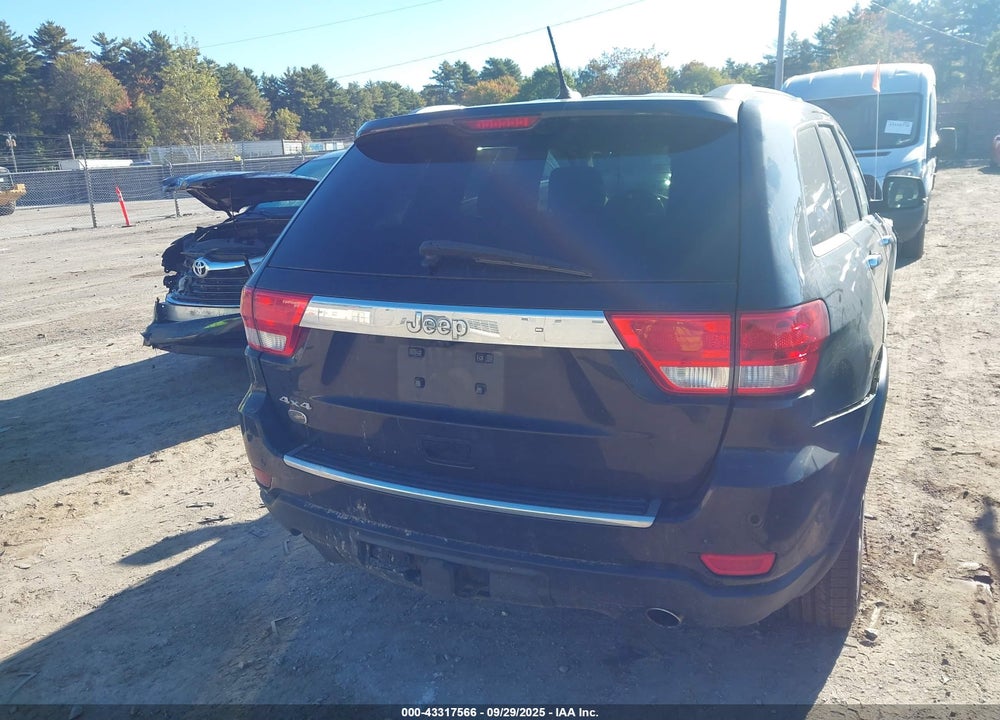 2013 JEEP GRAND CHEROKEE OVERLAND SUMMIT VIN: 1C4RJFCT5DC568309