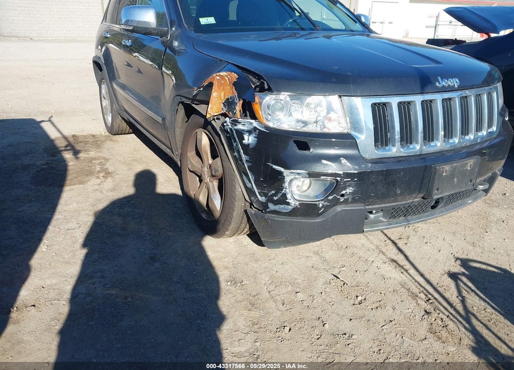 2013 JEEP GRAND CHEROKEE OVERLAND SUMMIT VIN: 1C4RJFCT5DC568309