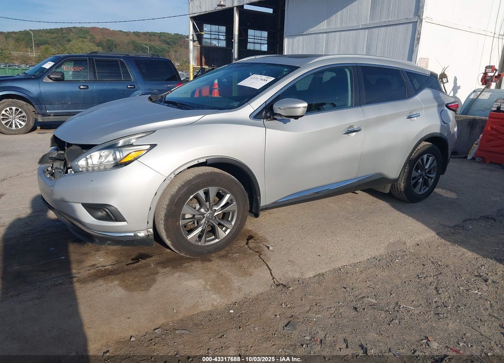 2015 NISSAN MURANO SL VIN: 5N1AZ2MH2FN268402