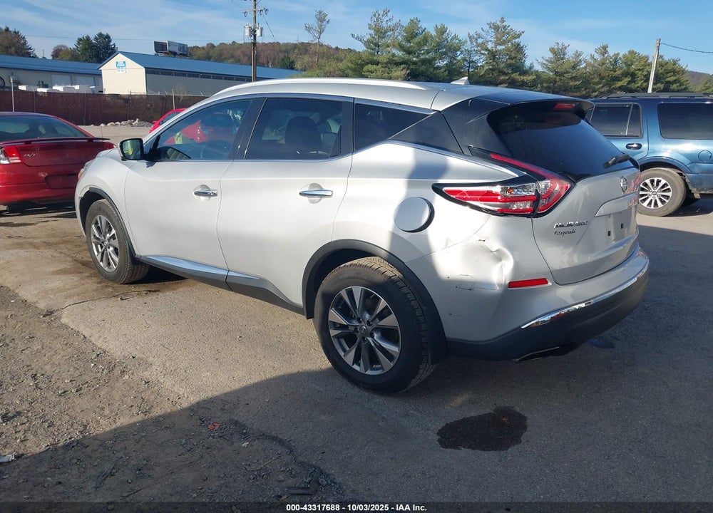 2015 NISSAN MURANO SL VIN: 5N1AZ2MH2FN268402