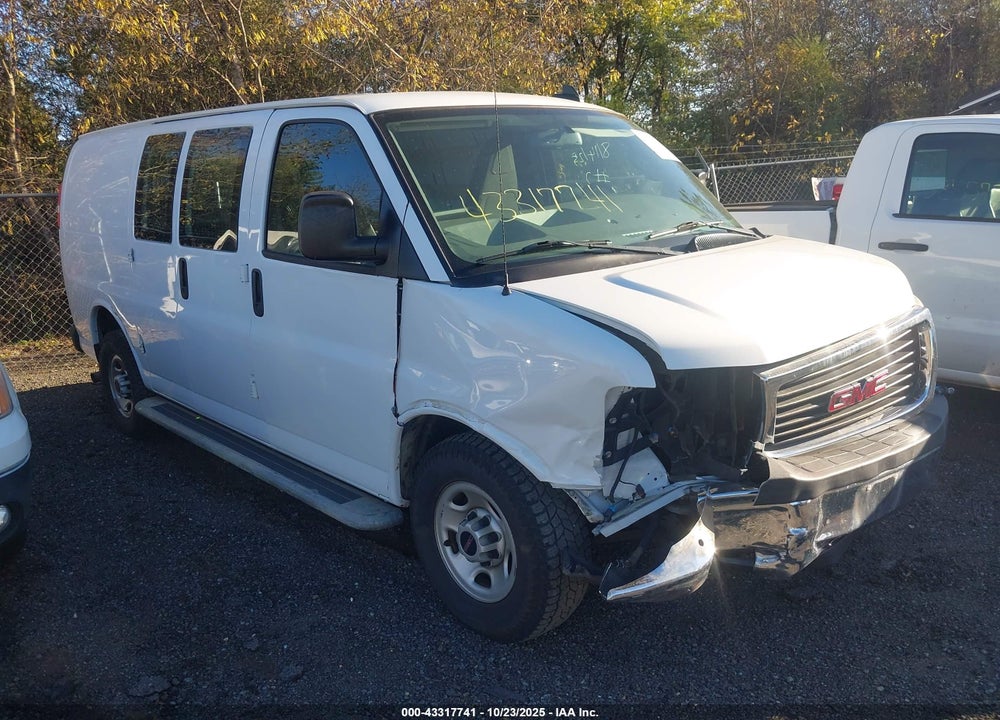 2020 GMC SAVANA CARGO RWD 2500 REGULAR WHEELBASE WORK VAN VIN: 1GTW7AFG3L1224281