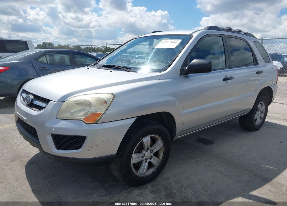 2009 KIA SPORTAGE VIN: KNDJF724597564808