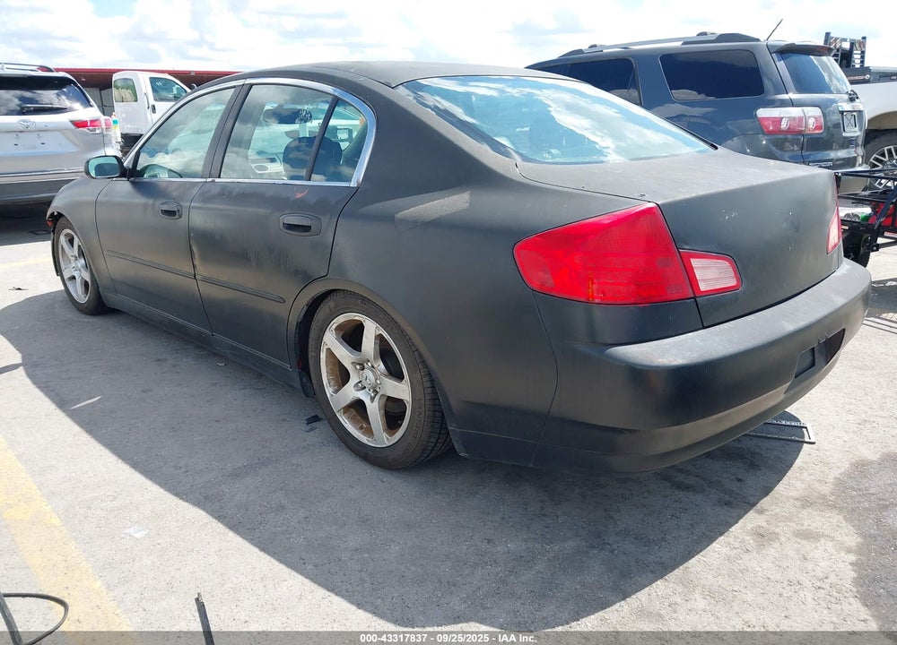 2003 INFINITI G35 BASE W/6 SPEED MANUAL VIN: JNKCV51EX3M326227