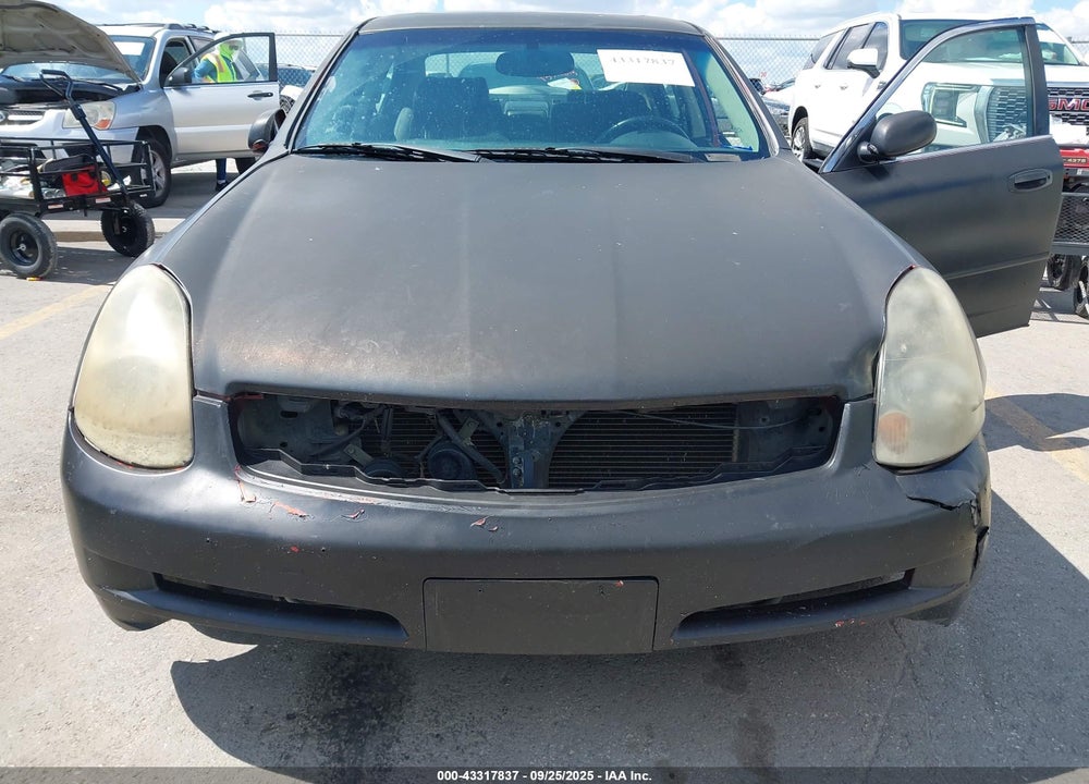 2003 INFINITI G35 BASE W/6 SPEED MANUAL VIN: JNKCV51EX3M326227
