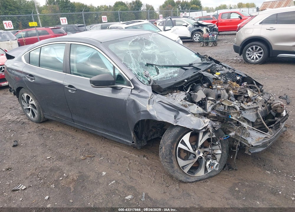 2022 SUBARU LEGACY VIN: 4S3BWAB60N3020527