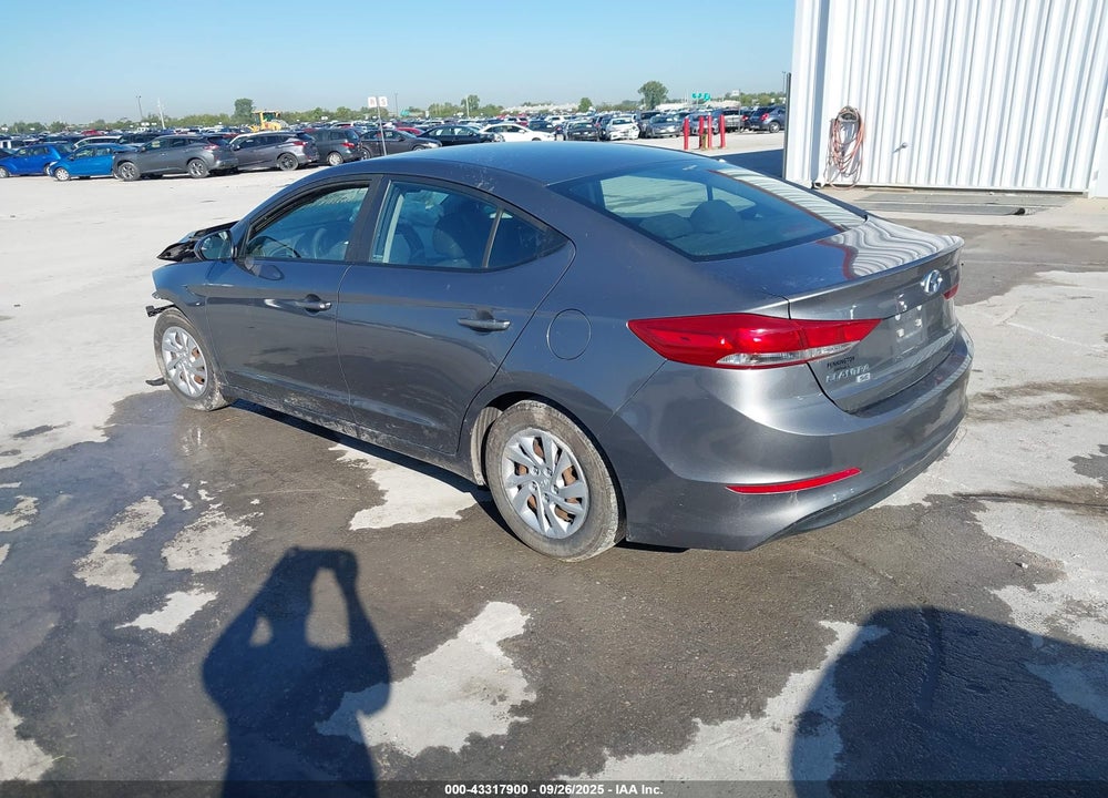 2018 HYUNDAI ELANTRA SE VIN: 5NPD74LFXJH353662