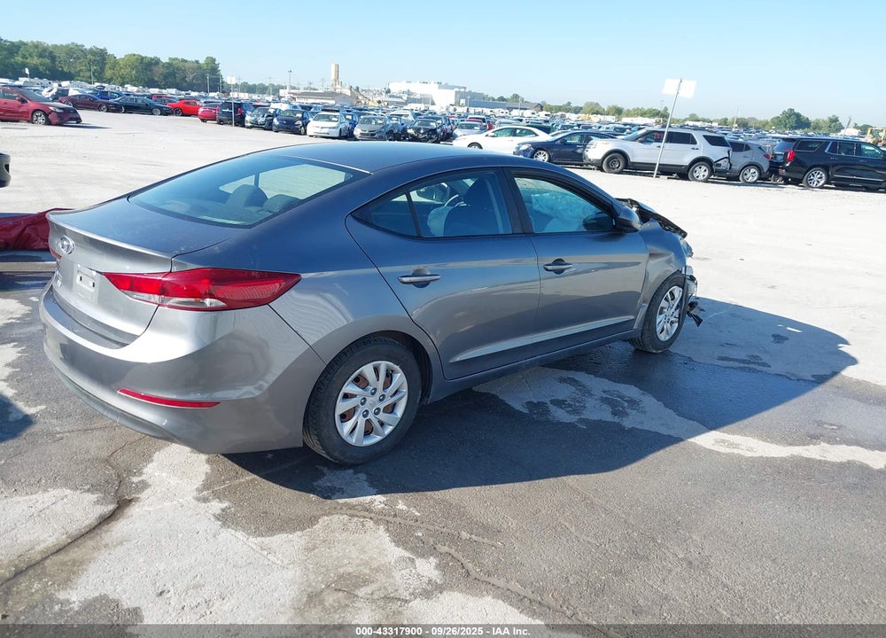 2018 HYUNDAI ELANTRA SE VIN: 5NPD74LFXJH353662