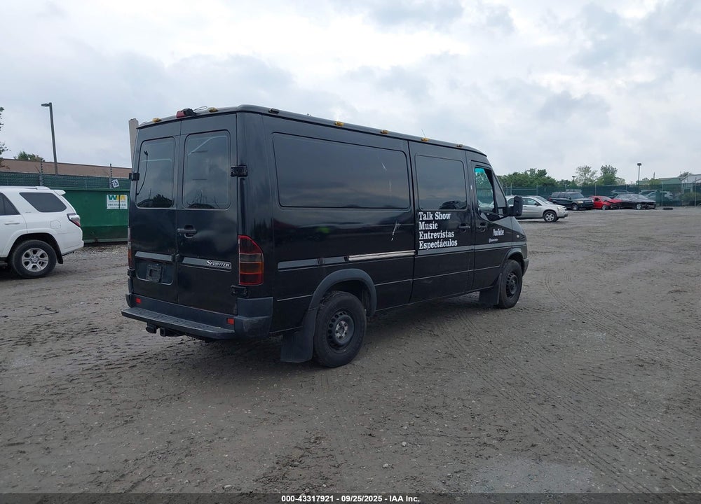 2003 DODGE SPRINTER VAN 2500 HIGH CEILING/SUPER HIGH CEILING VIN: WD2YD642435506135