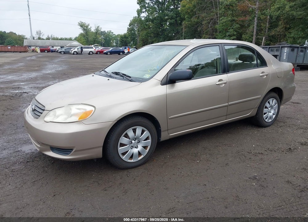 2004 TOYOTA COROLLA LE VIN: 2T1BR32E84C273482