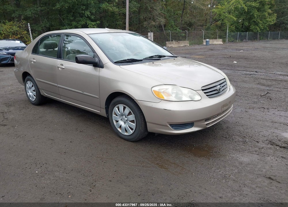 2004 TOYOTA COROLLA LE VIN: 2T1BR32E84C273482