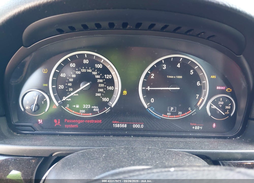 2013 BMW 5 SERIES VIN: WBAXH5C50DDW12576