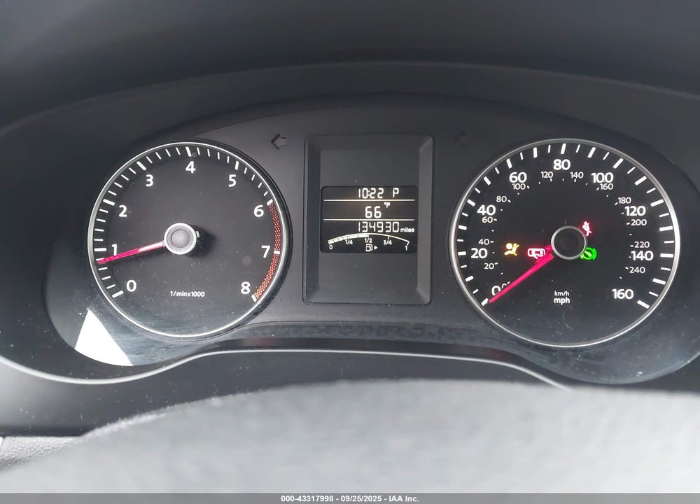 2013 VOLKSWAGEN JETTA VIN: 3VWDX7AJXDM366979