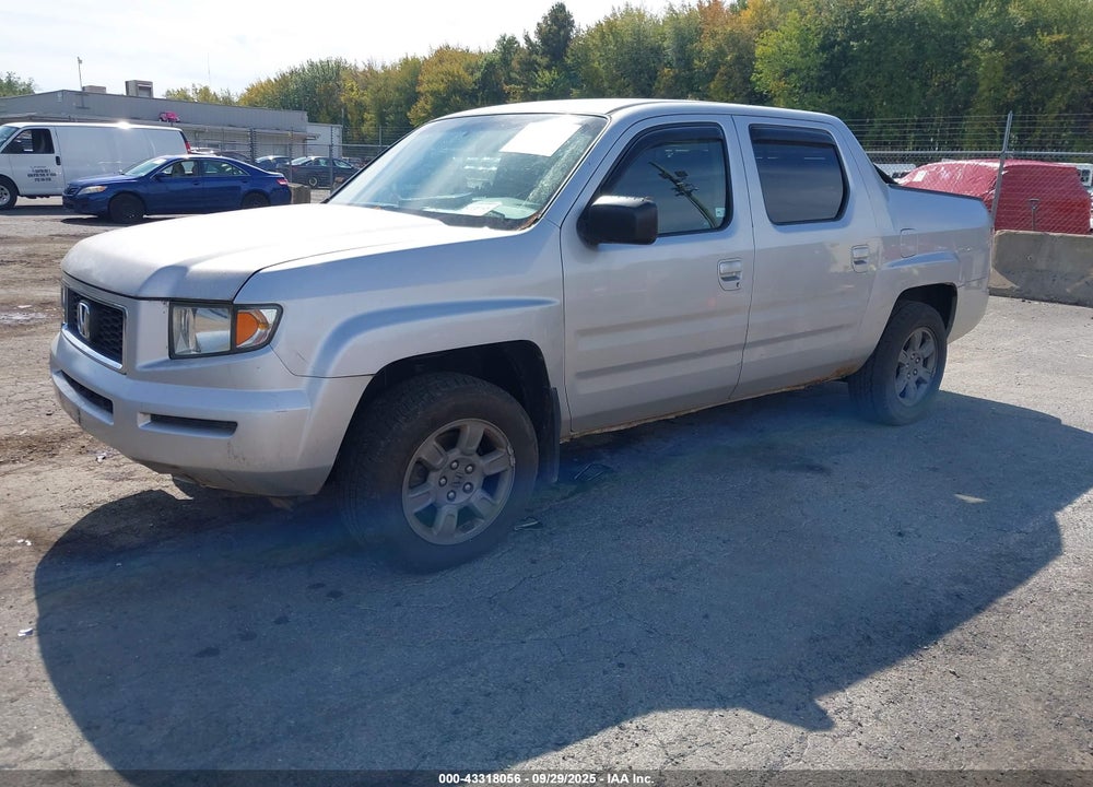 2007 HONDA RIDGELINE RTX VIN: 2HJYK16317H524523