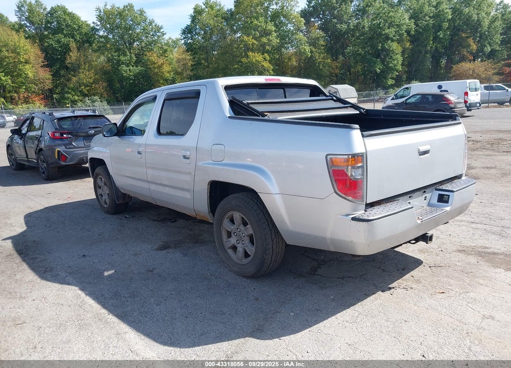 2007 HONDA RIDGELINE RTX VIN: 2HJYK16317H524523