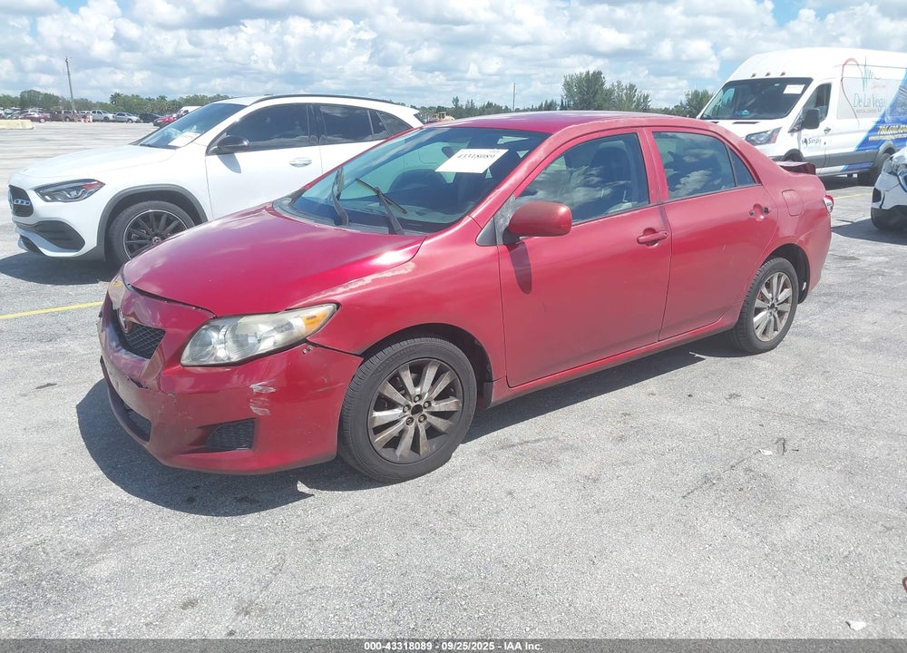 2010 TOYOTA COROLLA LE VIN: 2T1BU4EE3AC526333