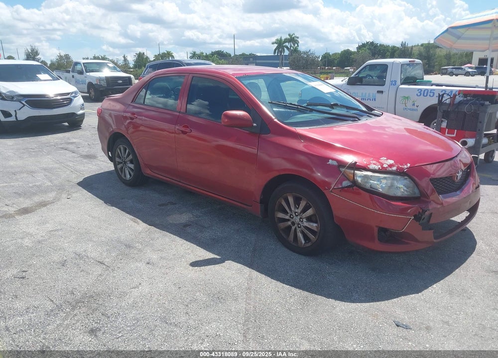 2010 TOYOTA COROLLA LE VIN: 2T1BU4EE3AC526333