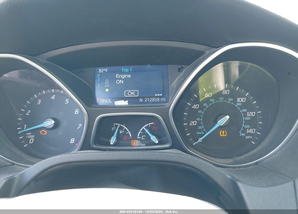 2014 FORD FOCUS VIN: 1FADP3F29EL367854