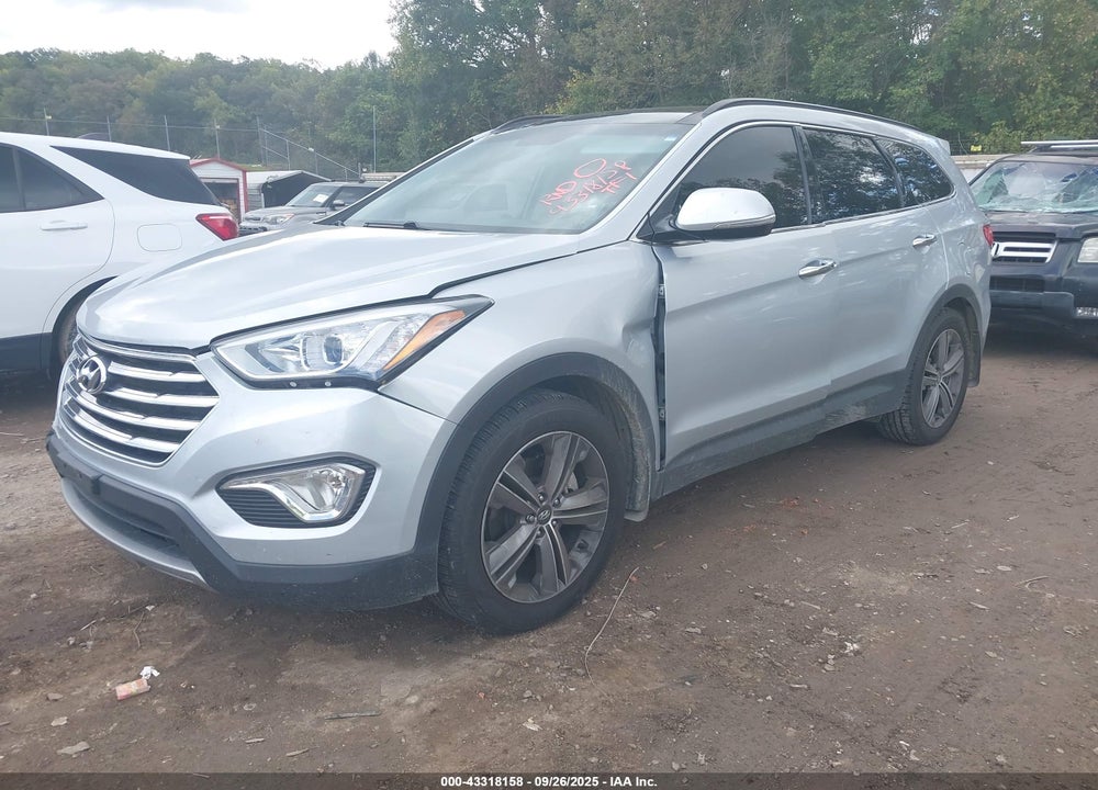 2016 HYUNDAI SANTA FE VIN: KM8SRDHF8GU133084