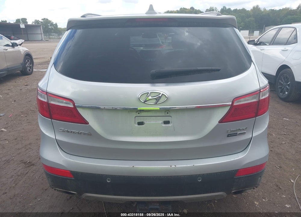 2016 HYUNDAI SANTA FE VIN: KM8SRDHF8GU133084