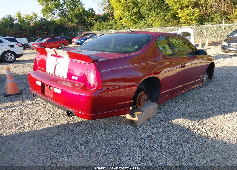 2007 CHEVROLET MONTE CARLO VIN: 2G1WL15C379186636