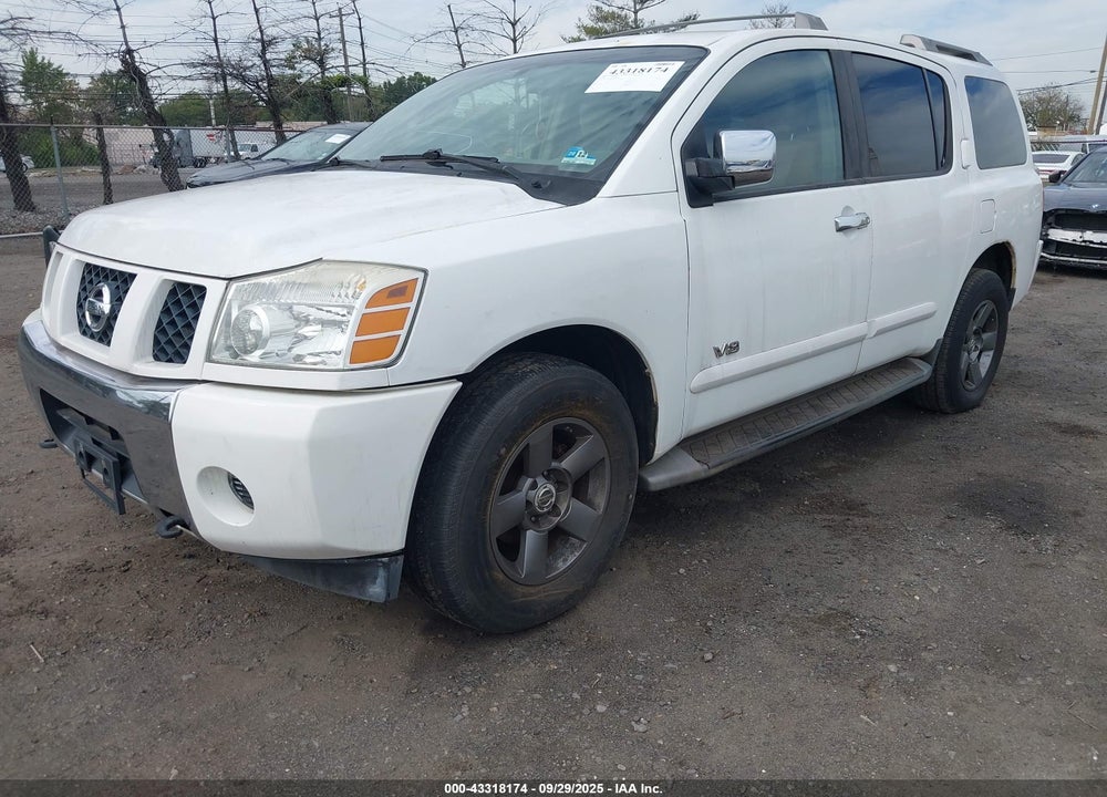 2005 NISSAN ARMADA SE VIN: 5N1AA08B85N704864