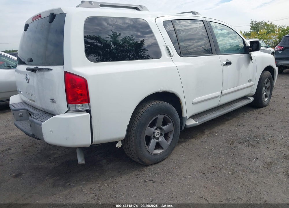 2005 NISSAN ARMADA SE VIN: 5N1AA08B85N704864