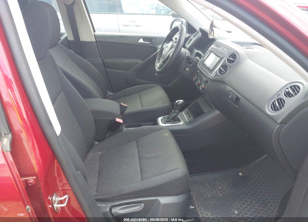 2014 VOLKSWAGEN TIGUAN S VIN: WVGAV3AX9EW023277
