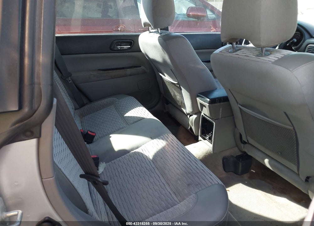 2005 SUBARU FORESTER 2.5XS VIN: JF1SG656X5H744935