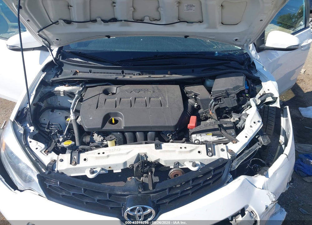 2014 TOYOTA COROLLA VIN: 2T1BURHE6EC202596
