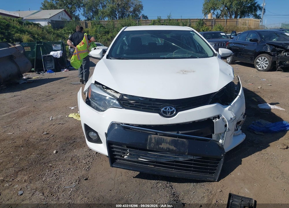 2014 TOYOTA COROLLA VIN: 2T1BURHE6EC202596