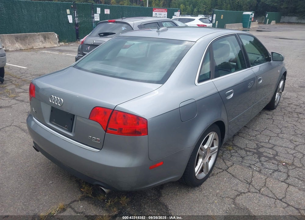 2006 AUDI A4 VIN: WAUDF78E86A201458