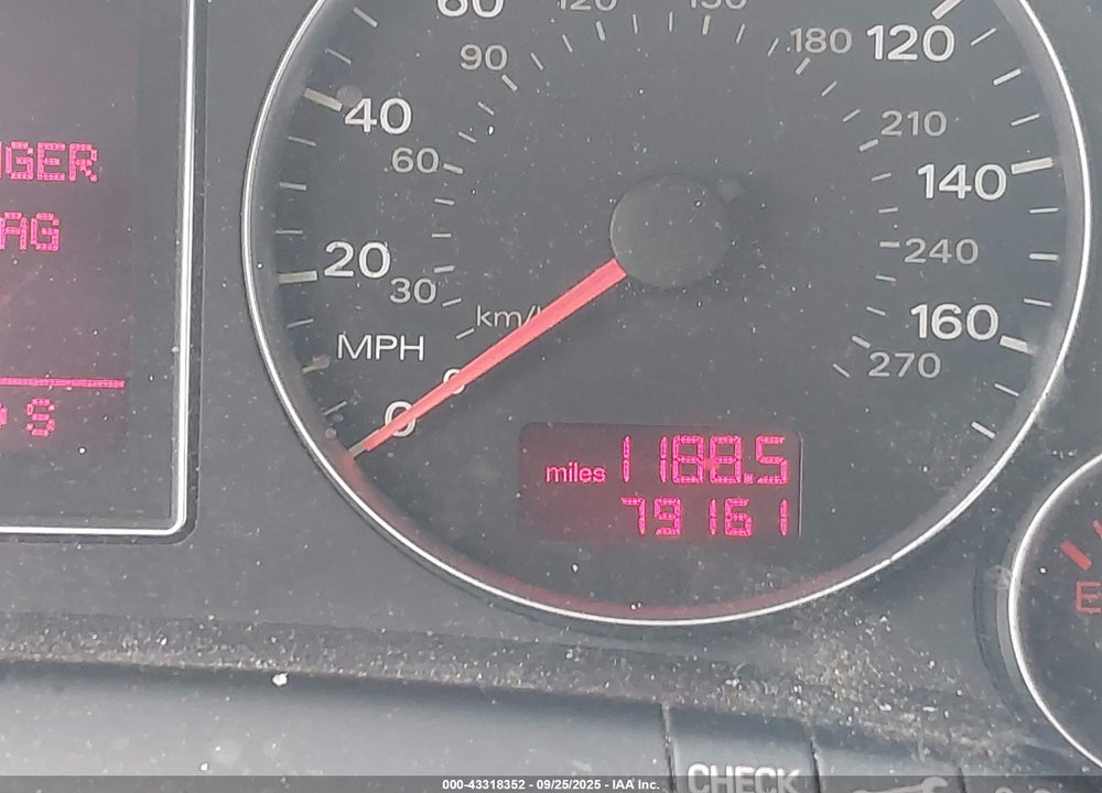 2006 AUDI A4 VIN: WAUDF78E86A201458