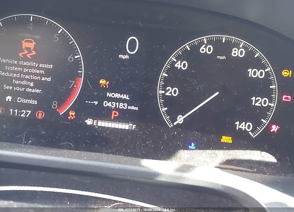 2024 HONDA HR-V AWD SPORT/AWD SPORT W/O BSI VIN: 3CZRZ2H5XRM738840