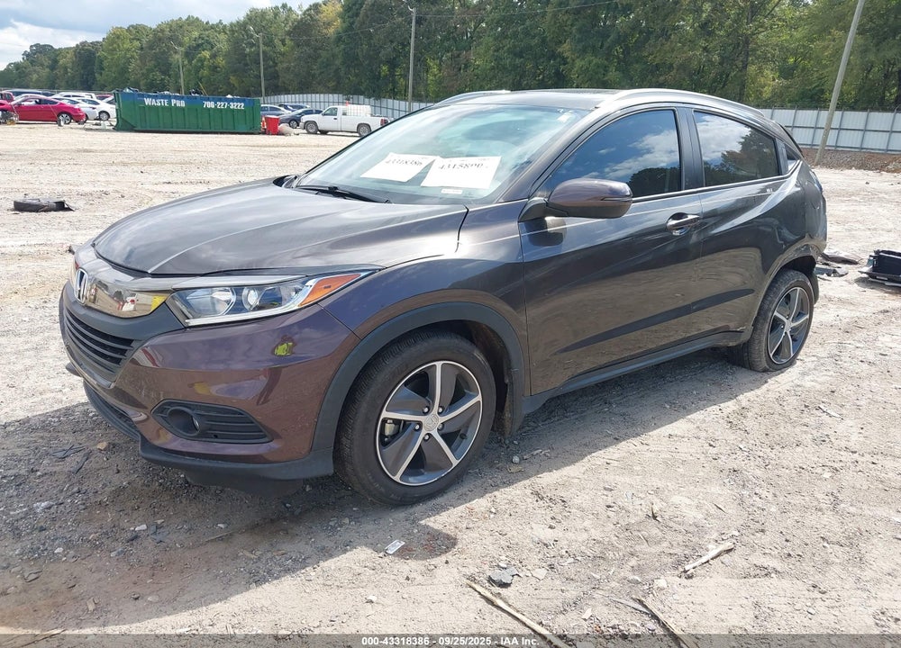 2021 HONDA HR-V AWD EX-L VIN: 3CZRU6H7XMM729684