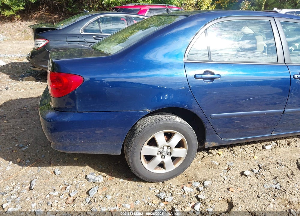 2005 TOYOTA COROLLA LE VIN: 2T1BR30E65C380535