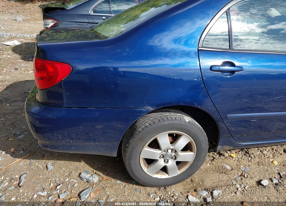 2005 TOYOTA COROLLA LE VIN: 2T1BR30E65C380535