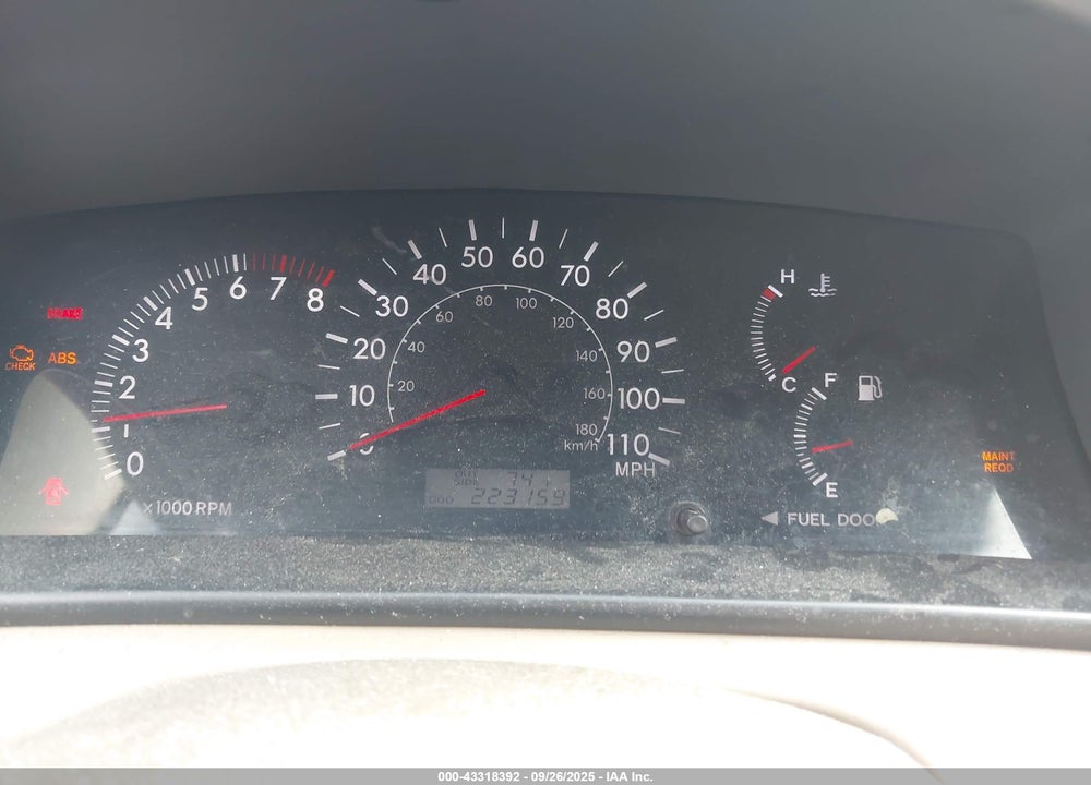 2005 TOYOTA COROLLA LE VIN: 2T1BR30E65C380535