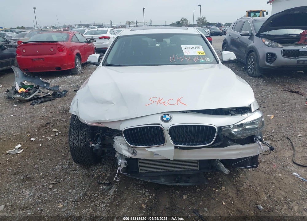2017 BMW 3 SERIES VIN: WBA8E5G30HNU42435