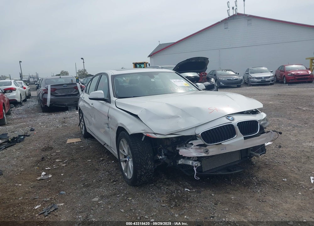 2017 BMW 3 SERIES VIN: WBA8E5G30HNU42435