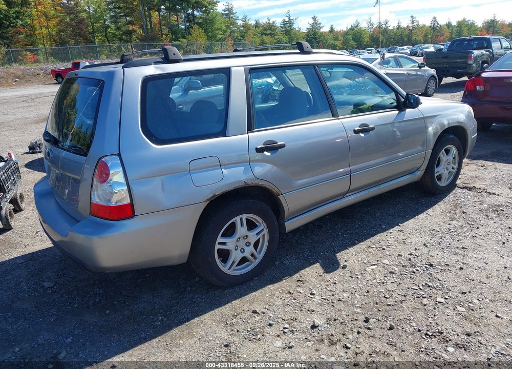 2008 SUBARU FORESTER 2.5X VIN: JF1SG63698H704823