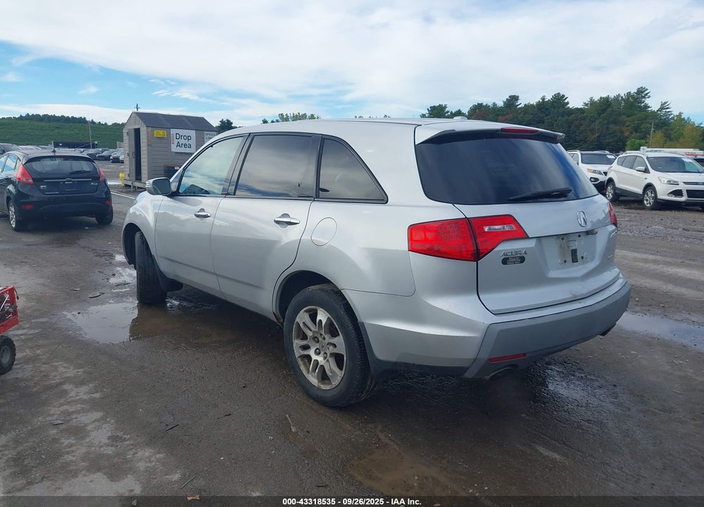 2007 ACURA MDX TECHNOLOGY PACKAGE VIN: 2HNYD28367H512038