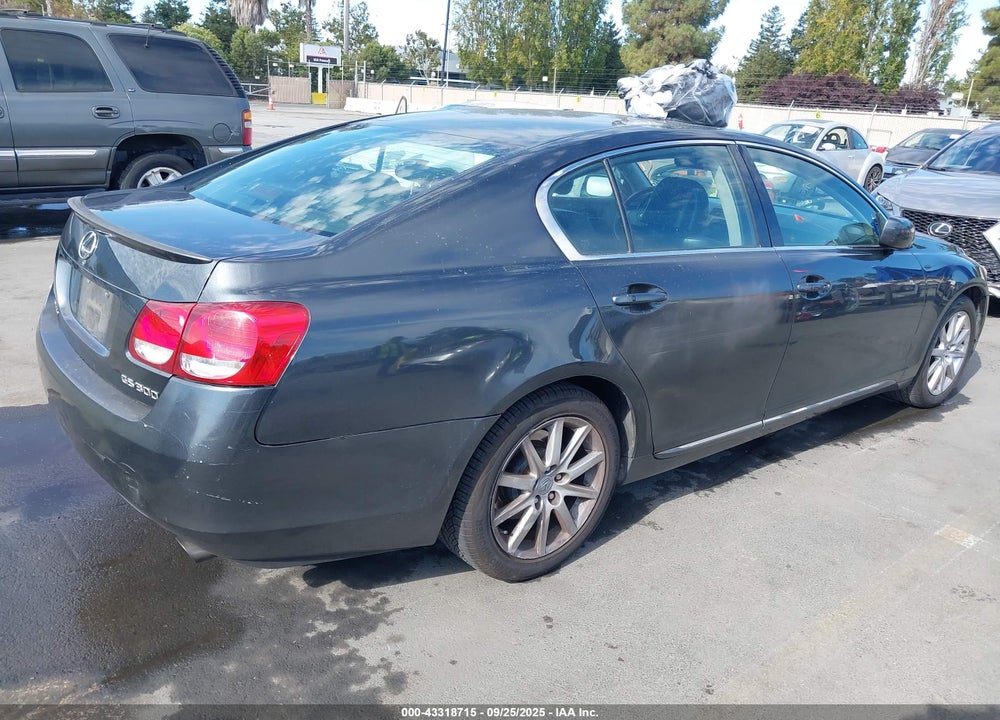 2006 LEXUS GS 300 VIN: JTHBH96S365034183