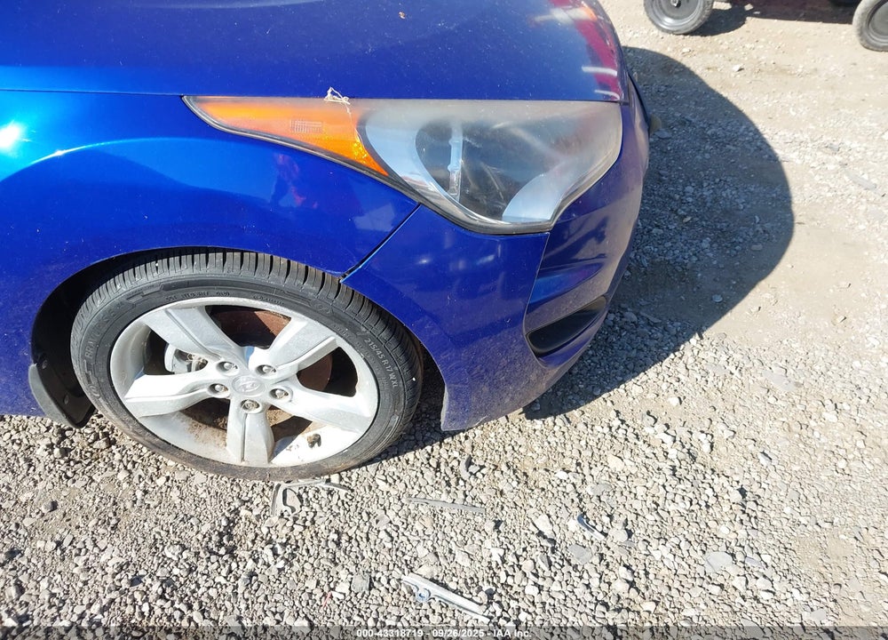 2012 HYUNDAI VELOSTER VIN: KMHTC6AD3CU061621