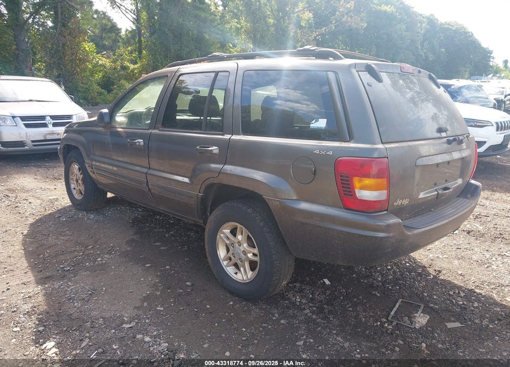 1999 JEEP GRAND CHEROKEE LIMITED VIN: 1J4GW68N2XC801676