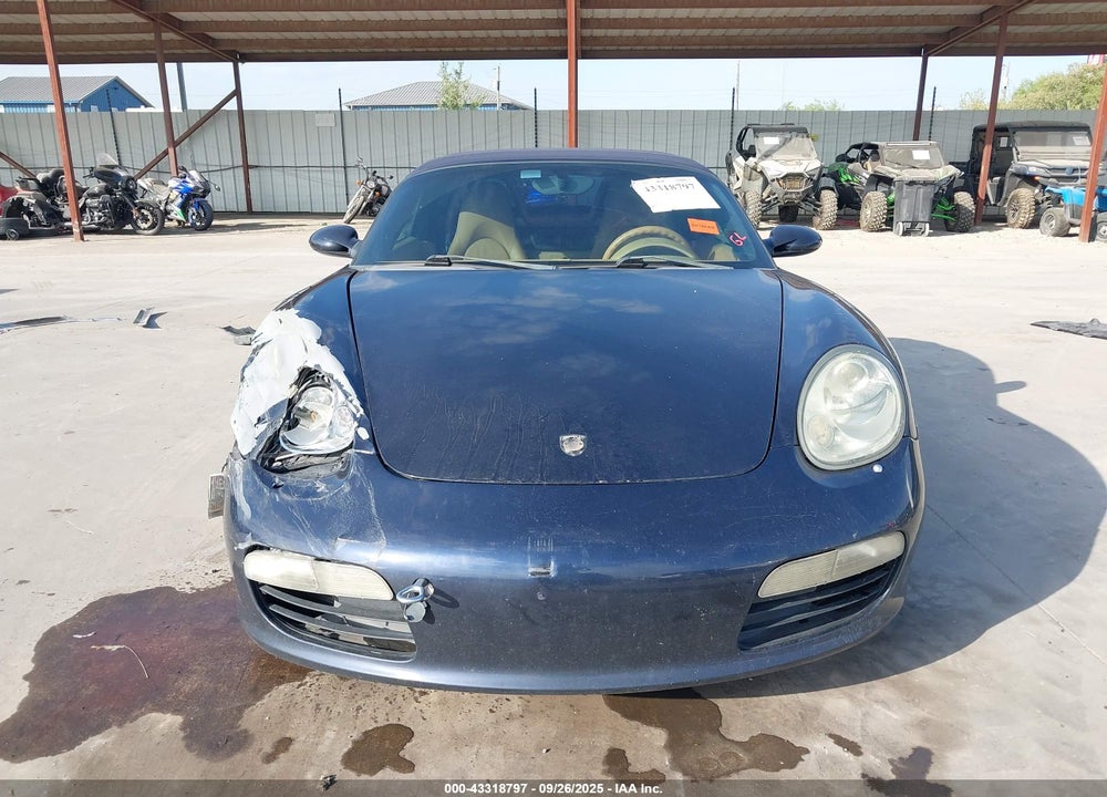 2006 PORSCHE BOXSTER VIN: WP0CA298X6U710653