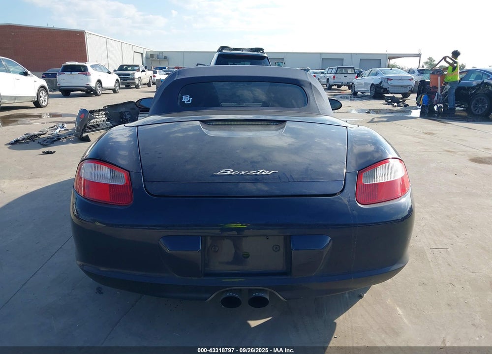 2006 PORSCHE BOXSTER VIN: WP0CA298X6U710653