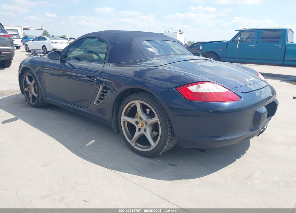 2006 PORSCHE BOXSTER VIN: WP0CA298X6U710653