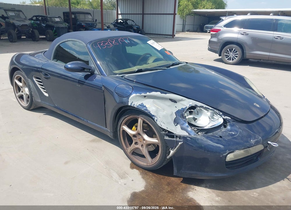 2006 PORSCHE BOXSTER VIN: WP0CA298X6U710653