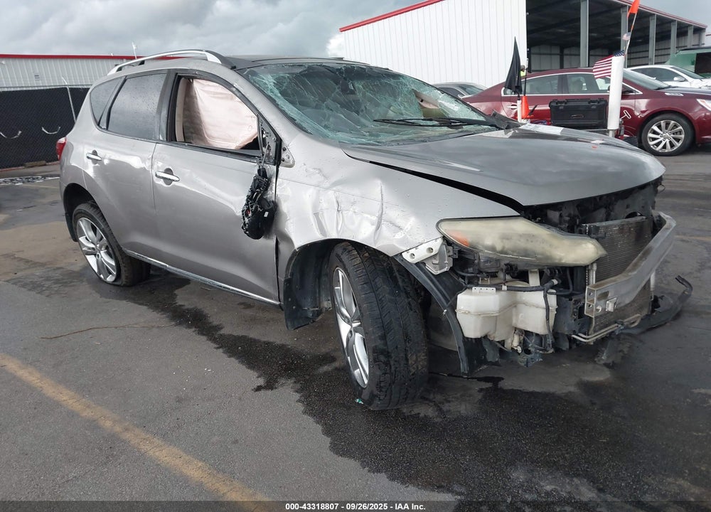 2011 NISSAN MURANO LE VIN: JN8AZ1MUXBW062121