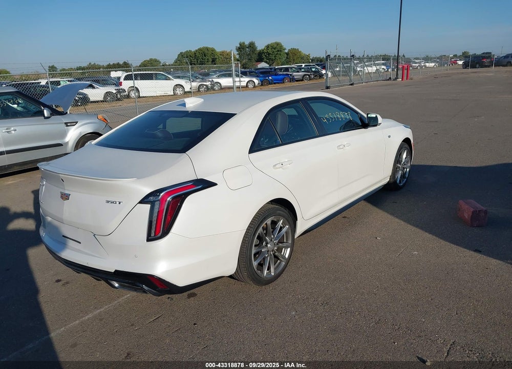 2021 CADILLAC CT4 SPORT VIN: 1G6DG5RK9M0106406